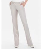 Express Womens Low Rise Straight Flare Columnist Pant