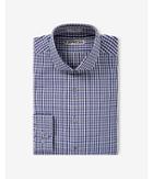 Express Mens Fitted Small Check Dress