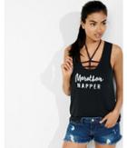Express Womens Express One Eleven Marathon Napper Tank