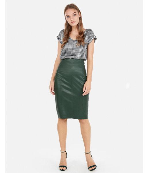 Express Womens Wool-blend Twill Gramercy Tee