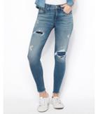 Express Womens Mid Rise Denim Perfect Stretch+ Ankle Jean