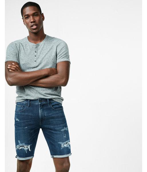 Express Eco-friendly 4-way Stretch 365-comfort Destroyed Denim