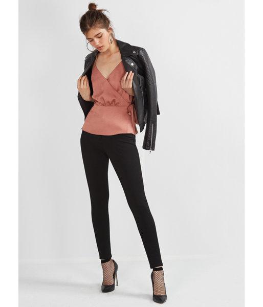 Express Mid Rise 4-way Stretch Twill
