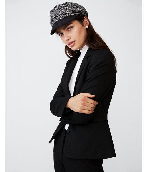 Express Womens Two Button Blazer