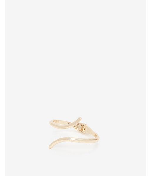 Express Womens Asymmetrical Open Front Cuff Bracelet