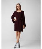 Express Womens Slouchy Tie Sleeve Wrap Dress