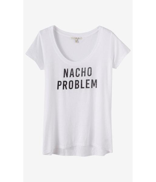 Express Women's Tees Express One Eleven Nacho Graphic T-shirt