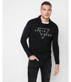 Express Mens After Hours Long Sleeve Graphic Hoodie