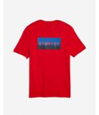 Express Mens Red Exp Horizons Graphic Tee
