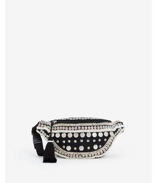 Express Womens Coin & Fabric Belt Bag