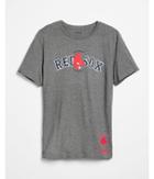 Express Mens Boston Red Sox Spliced Graphic Tee