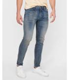 Express Mens Skinny Medium Wash Soft Cotton Jeans