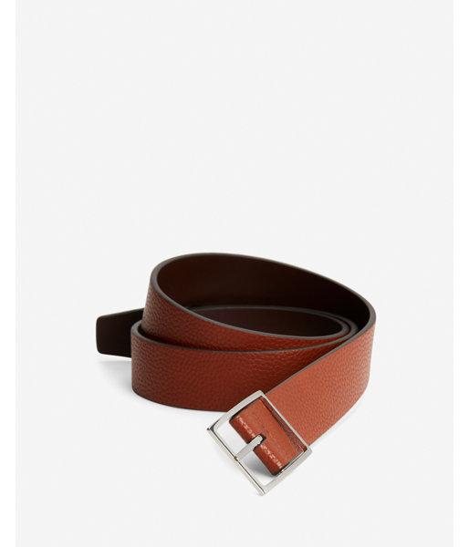 Express Mens Pebble Texture Prong Belt