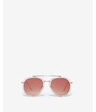 Express Womens Clear Rim Aviator