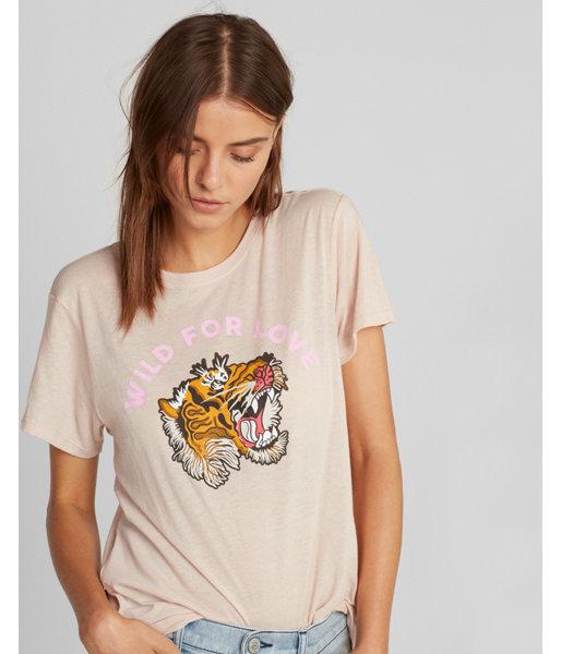 Express Wild For Love Boyfriend Tee