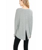 Express Women's Tees Express One Eleven Striped