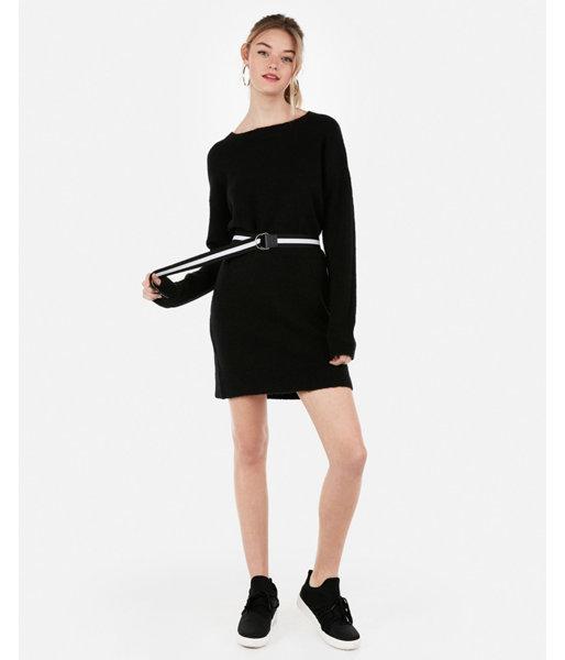 Express Womens Cozy Oversized Shift