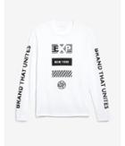 Express Mens Exp Brand That Unites Long Sleeve Graphic Tee