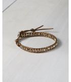 Express Womens Chan Luu Mixed Bead Single Wrap Bracelet