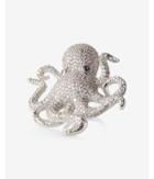Express Womens Pave Octopus Ring