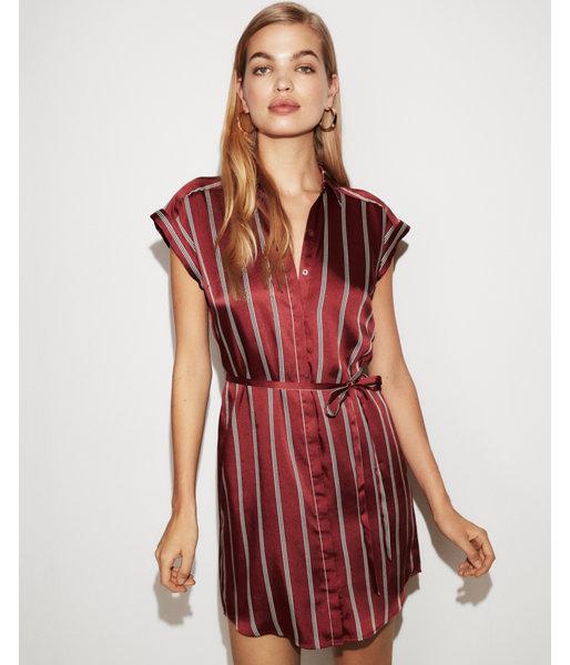 Express Womens Stripe Short Sleeve
