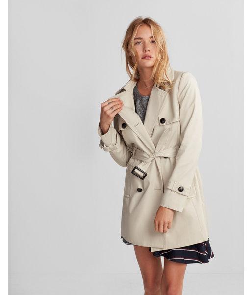 Express Basic Trench Coat