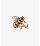 Express Womens Pave Bee Ring