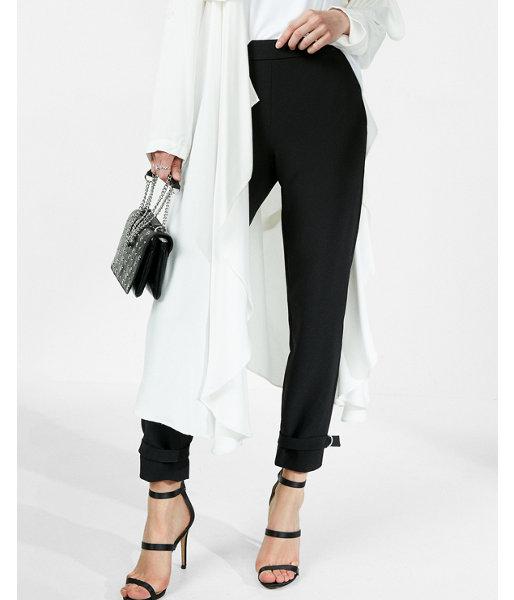 Express Mid Rise D-ring Ankle Pant
