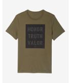 Express Honor Truth Valor Crew Neck Graphic Tee