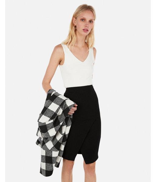 Express Womens Double V-tank