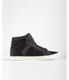 Express Black Denim High Top