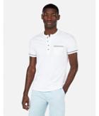 Express Mens Moisture-wicking Signature Piped Pocket Henley