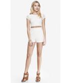 Express Women's Shorts 2 Inch High Rise Topiary
