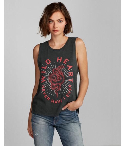 Express Wild Heart Graphic Tank