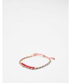 Express Womens Double Row Faceted Pull-cord Bracelet