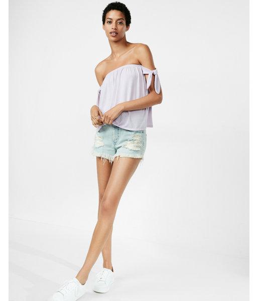 Express Womens Self-tie Off The