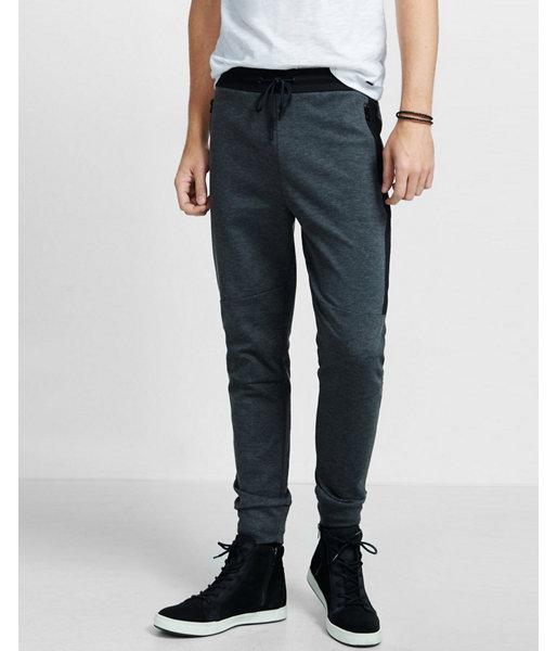 Express Mens Color Blocked Drawstring Jogger Pant