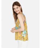 Express Womens Floral Scoop Neck Tank