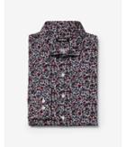 Express Mens Slim Rose Floral Print Cotton Dress