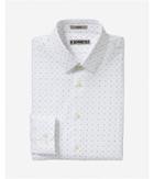 Express Fitted Open Dot Print Dress