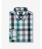 Express Mens Slim Plaid Performance Non-iron Dress