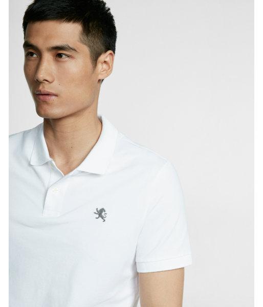 Express Flex Stretch Contrast Lion Pique Polo