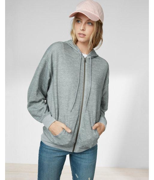 Express Oversized Zip-up Hoodie