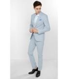 Express Men's Suits Extra Slim Innovator Textured Stripe