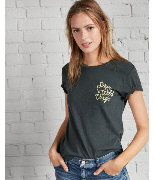 Express Womens Zodiac Stay Wild Virgo Tee