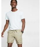 Express Mens Express Mens Classic Fit 10 Inch Roll Cuff Linen-cotton Drawstring