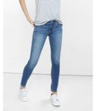 Express Low Rise Thick Stitch Stretch Jean