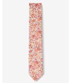 Express Floral Pattern Slim Liberty Fabric Cotton Tie