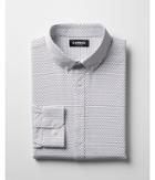 Express Mens Slim Small Dot Performance Dress