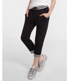 Express One Eleven Striped Cuff Jogger Pant